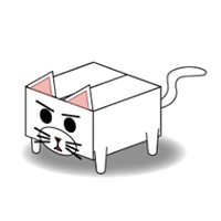 “紙箱動物-貓篇”